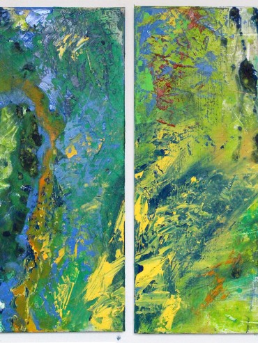 Sunny Waters (Diptych)